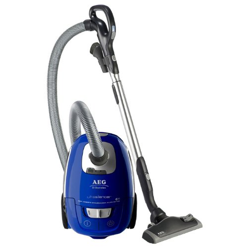 AEG AUS 3966 P Staubsauger / Ultra Silencer / 1800 Watt / mit Beutel / 68 Db(A) / Inklusive Hartbodendüse / Hepa-H-13 Filter