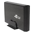 Sabrent ECS-U35K Ultra Slim USB 2.0 3.5-inch IDE/PATA Hard Drive Enclosure (Black)