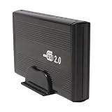 Sabrent ECS-U35K Ultra Slim USB 2.0 3.5-inch IDE/PATA Hard Drive Enclosure (Black)