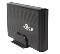Sabrent ECS-U35K Ultra Slim USB 2.0 3.5-inch IDE/PATA Hard Drive Enclosure (Black)