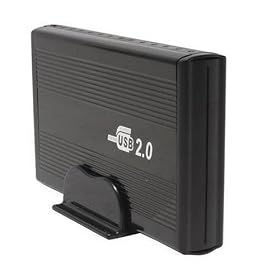 Sabrent ECS-U35K Ultra Slim USB 2.0 3.5-inch IDE/PATA Hard Drive Enclosure (Black)