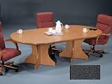 High-Pressure - Tables Conference Table - Race Track Oval - 1.87 Top - Hour Glass X-Base - Black Granite High-Pressure - Tables Conference Table - Race Track Oval - 1.87 Top - Hour Glass X-Base - Black Granite