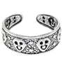 Sterling Silver 925 MONKEY FACE Toe Ring