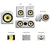 6 New In Wall or Ceiling Speakers Acoustic Audio HD-515