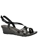 Kenneth Cole REACTION Women's Sun Rays PA Wedge Sandal,Black Patent,6.5 M US