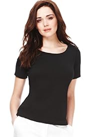 Petite Supima® Cotton Rich Plain T-Shirt