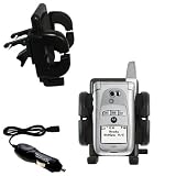 Nextel i870 / i875 Auto Vent Holder with Car Charger - Uses Gomadic TipExchange
