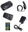 Cell Phone Accessories Bundle for AT&T Pantech DUO C810 / Matrix C740 (Includes; Executive Carrying Case with Belt Clip, Rapid Car Charger, Home Wall Charger, Generation X Antenna Booster)