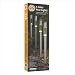 Set Of 4 Solar Powered Fence Post Cap Lights Deck