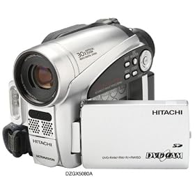 Hitachi DZGX5080A DVD Camcorder with 30x Optical Zoom