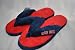Boston Red Sox Team plush soft Flip Flop Thong size large Slippers