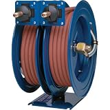 Coxreels Dual Air Hose Reel - 1/4in. x 50ft., Model# C-LP-150-150 413nR5gu6vL. SL160 Coxreels