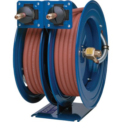 Coxreels Dual Air Hose Reel 1/4in x 25ft Model C LP 125 125 413nR5gu6vL Coxreels Dual Air Hose Reel 1/4in x 25ft Model C LP 125 125