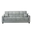 Costa Sleeper Sofa - Microfiber Sky