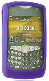 Blackberry Curve 8350i Purple Silicone Skin Case
