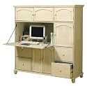 Harwick Deluxe Office Center 60"w Antique White