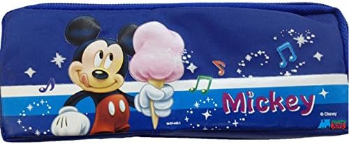 Disney's Mickey Mouse Double Zipper Pencil Case, Icecream