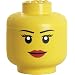 Lego Storage Head Large Girl