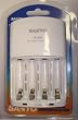 Sanyo 4-position Battery Charger - For 4-AA or 4-AAA