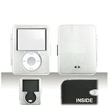 Apple Ipod Nano 3rd Generation METAL Solid Silver Protective Case