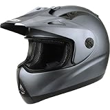 Zeus ZS-2100 Dual Sport Helmet Titanium