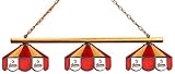 MLB Houston Astros Three Shade Stained Glass Billiard Table Lamp
