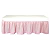 Tadpoles Classic Gingham Crib Skirt - Pink