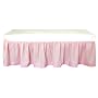 Tadpoles Classic Gingham Crib Skirt - Pink