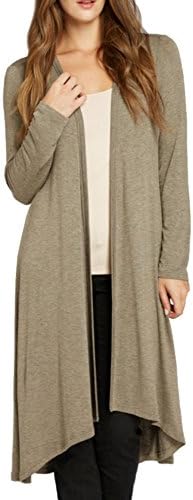 Bobeau Brooklyn Knit Duster in Taupe (Small)