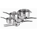T-Fal Elegance Stainless Steel 10-Piece Cookware Set