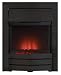 The Adam Arizona All Black Electric Fire with Flame Effect