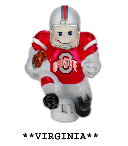 Pack of 5 NCAA Virginia Football Player Night Lights