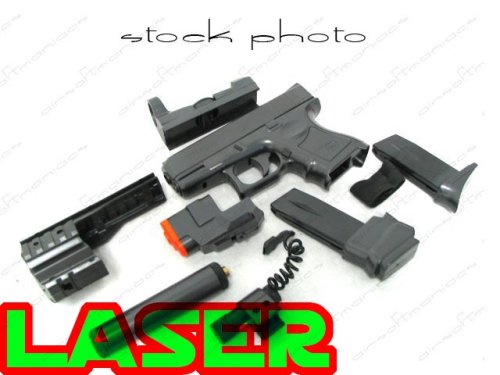 8 In 1 Changeable Style Airsoft Laser Gun Pistol