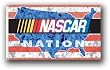 NASCAR 3 Ft. x 5 Ft. flag w/grommetts - NASCAR