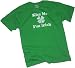 "Kiss Me I'm Irish" -- St. Patricks Day Distressed Print Adult T-Shirt