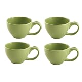 Chantal 16-Ounce Multi-Use Mug, Semi Gloss Garden Green, Set of 4 by 