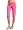 Calvin Klein Performance Women's Distressed Fleece Crop Pants, Carnation, Medium