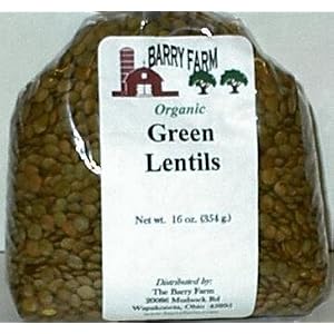 Green Lentils, 1 lb. by Barry Farm