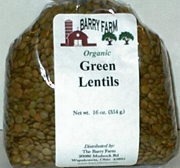 Green Lentils, 1 lb. by Barry Farm