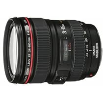 Canon EF 24-105mm f/4 L IS USM Lens for Canon EOS SLR Cameras