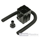 Black Rain Water divertor Fits Round or Square Down Pipes