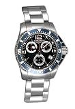 Longines HydroConquest L3.643.4.96.6 Chronograph Mens Stainless Steel Divers Watch