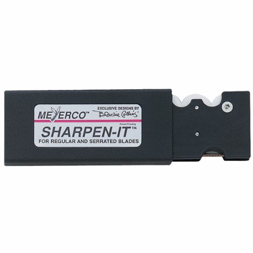 Buy Meyerco® Sharpen-It™ Knife Sharpener with Sheath online at Discounted New and Used prices. Delivered to your door with Off-The-Bookshelf.