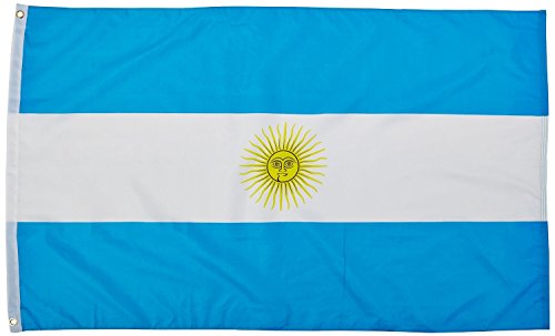 Argentina Flag 3x5 ft Printed Polyester Banner by Briar Flags
