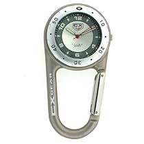 Colibri CXGEAR Lock Clip Key Ring w/Watch Sport Design PWS095683 SALE