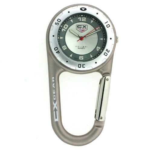 Colibri CXGEAR Lock Clip Key Ring w/Watch Sport Design PWS095683 SALE