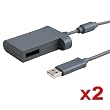 2 x Hard Drive Transfer Cable for Microsoft Xbox 360
