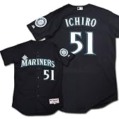 シアトル・マリナーズ＃51イチローオーセンティックユニフォーム(オルタネイト）