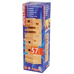 Simba 106125033 - Games and More, Holz-Wackelturm