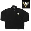 Pittsburgh Penguins NHL "Glacier" Fleece Pullover Sweatshirt (Black)